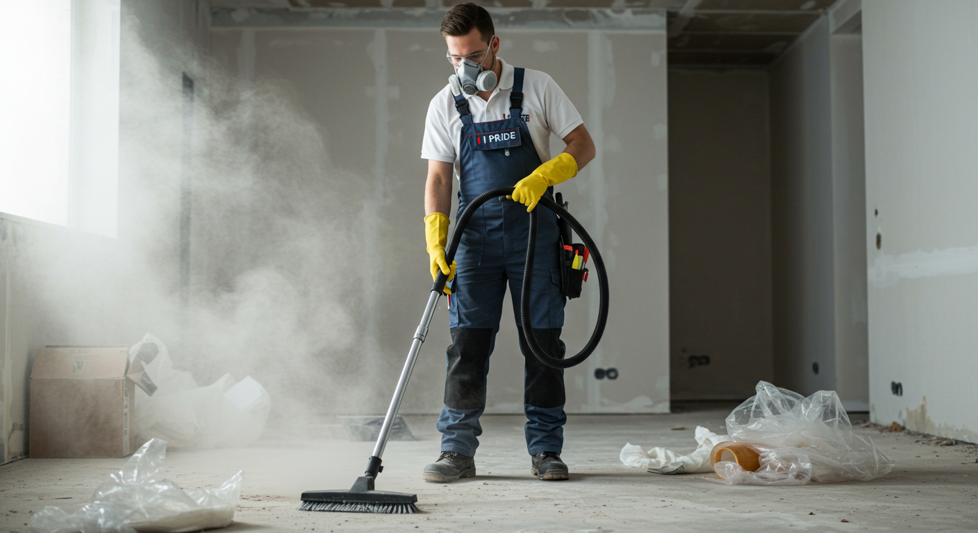 Post-construction cleaning
